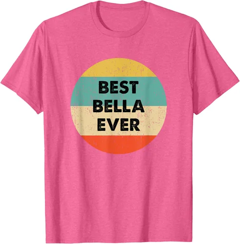 Vista 38 de Bella Name - Camiseta, Negro, S