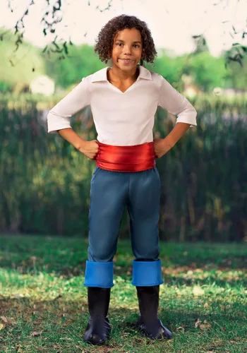 Vista 3 de Disney - Disfraz de príncipe Eric para niño