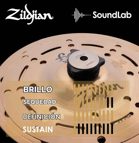 Vista 6 de Zildjian Platillo FXSTK8 8" FX Stack