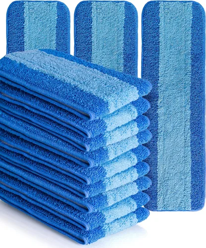 Vista 11 de VanDuck Almohadillas de limpieza de microfibra compatibles con trapeadores Bona de 18 pulgadas (paquete de 3) Almohadillas de limpieza de pisos