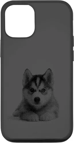 Vista 26 de Chic Husky Puppy for Dog Mom and Paw Parents Case for iPhone 16