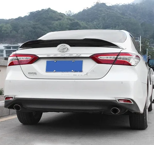 Vista 8 de Xotic Tech - Kit combinado de luces antiniebla y luz trasera para parabrisas, marco de bisel de párpado, cromado, compatible con Toyota Camry