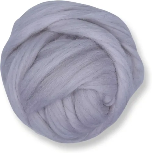 Vista 7 de Revolution Fibers Lana Corriedale teñida 8.2 onzas de parte superior de lana peinada de primera calidad 26 micras, 100% lana Corriedale pura