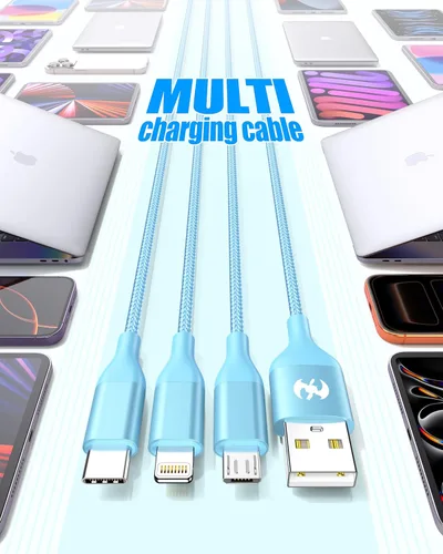 Vista 2 de Cable USB A a Lightning de Apple, con certificación MFi de Apple, cable de carga rápida para iPhone 14 13 12 11 Pro Max SE X XS XR XS Max 8 7 6 Puls