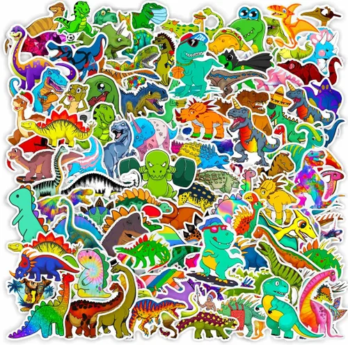 Vista 50 de Calcomanías de animales lindos para niños, 100 piezas de calcomanías de animales de zoológico para botella de agua, calcomanías de granja
