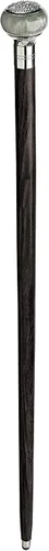 Vista 8 de Design Toscano Colección Emperatriz: Bastón Dapper Dan de madera maciza, cereza