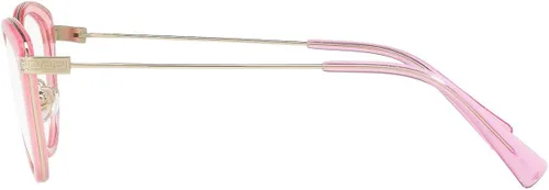 Vista 3 de Gafas graduadas Versace VE 1244 1404 PALE GOLDPINK TRANSP Dorado rosa 5317140