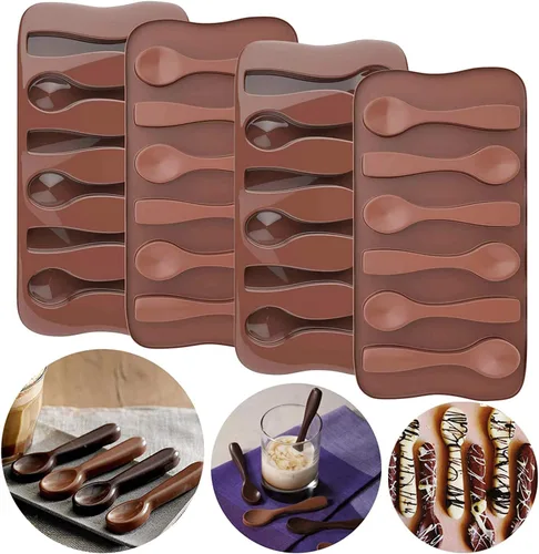 Vista 9 de Moldes de silicona para chocolate, 6 moldes de bomba de cacao caliente semiesferas para hornear bombas de chocolate caliente, mousse de cúpula media