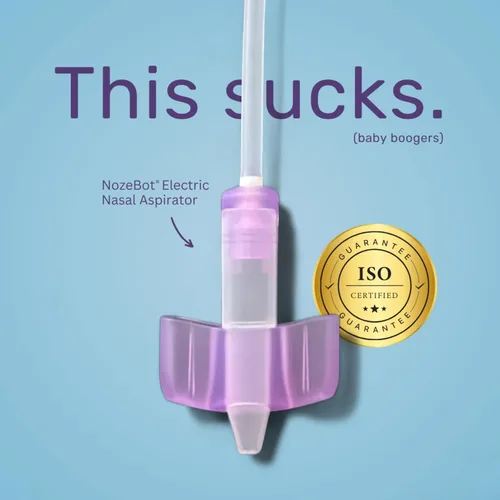 Vista 5 de Dr. Noze Best Filtros de repuesto NozeBot - Aspirador Nasal Eléctrico para Bebé Cuidado pediátrico del bebé diseñado por ENT para el chupón