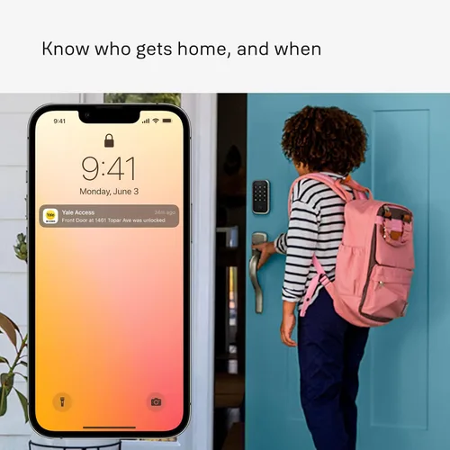 Vista 4 de Módulo inteligente Wi-Fi de Yale para cerraduras electrónicas digitales o manijas Yale Assure, R-AYR-MOD-WF1-USA