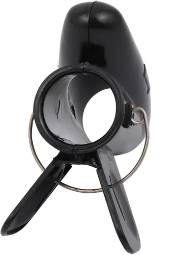 Vista 4 de Aexit Cable de tubo espiral flexible Cable Envoltura de alambre Negro Cable de 0.984 in de diámetro x 49.2 ft de largo con clip