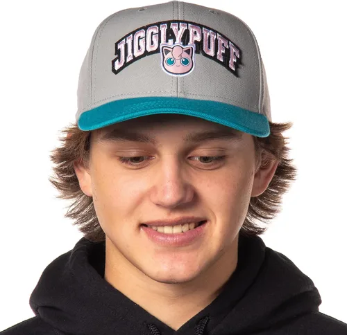 Vista 47 de Bioworld Pokemon - Sombrero bordado Precurve Snapback para hombre y mujer