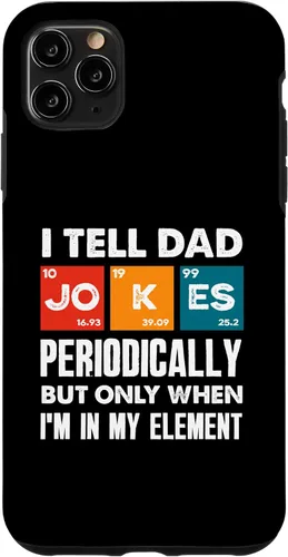 Vista 4 de Funda para iPhone 12 mini I Tell Dad Jokes Periódicamente Divertida funda para papá