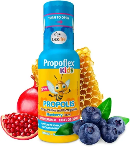 Vista 9 de Beelife Spray de propóleo para la garganta, espray de propóleo de abeja para apoyo inmunológico natural y alivio del dolor de garganta, rico