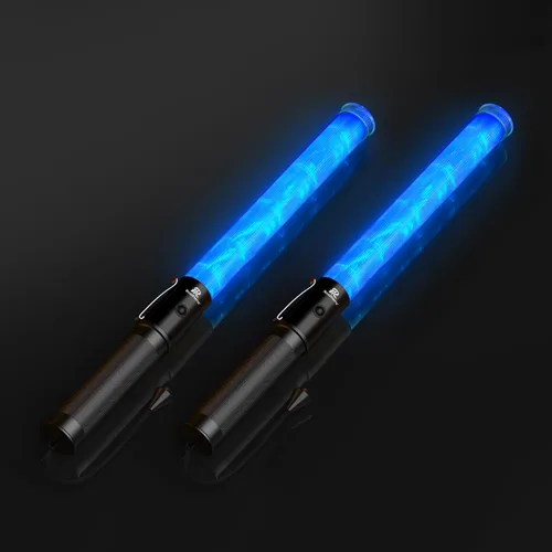 Vista 10 de RoadHero Varita de tráfico de 16 pulgadas, paquete de 2 luces de control de tráfico aéreo con 3 modos intermitentes, varitas de señal de seguridad