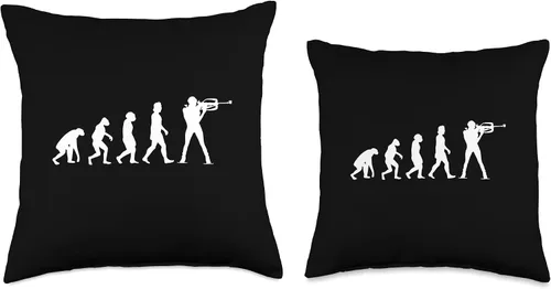 Vista 3 de EVOLUTION BIATHLON Throw Pillow