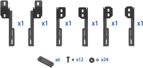 Vista 4 de HD Ridez Estribos de moldeo por soplado compatibles con Toyota Tundra 2007-2021 CrewMax