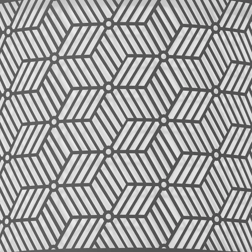 Vista 3 de Inlight IN-0347-3-BK - Lámpara de techo semiempotrada de 3 luces de 14 pulgadas de ancho con marco de metal negro y pantalla de tela blanca