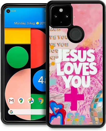 Vista 42 de CARLOCA Funda compatible con Google Pixel 4A 5G, diseño gráfico de moda, a prueba de golpes, antiarañazos, protección contra caídas, para Google