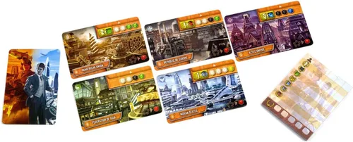 Vista 6 de Es un maravilloso juego de mesa mundial: construye tu imperio en este juego de cartas estratégico para niños y adultos, a partir de 14 años, 1-5