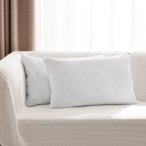 Vista 5 de Insertos de almohada premium de 14x24 pulgadas de espuma viscoelástica trituradas, para el hogar, sofá de la colección de hotel, almohadas