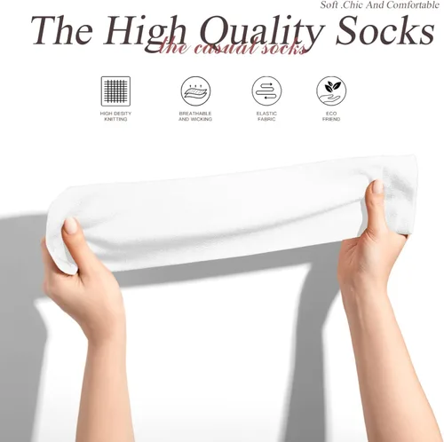 Vista 5 de SARNFANS Compression Socks for Women & Men Circulation Best for Athletic Running Cycling,Low Cut Athletic Socks