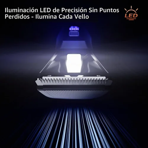 Vista 7 de VIKICON 2 en 1 Manscape Trimmer & Shavers para hombres: maquinilla de afeitar eléctrica de cuerpo completo sin nick para púbico, bolas, pelo trasero