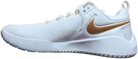 Vista 2 de Nike Zoom Hyperace 2 - Zapatos de voleibol para mujer BlancoDorado metálico