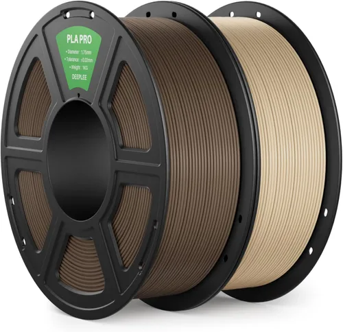 Vista 18 de PLA PRO - Filamento de impresión 3D de 0.07 in, 8.8 lbs, negro/rojo/amarillo/azul Refine Surface, Stronger Toughness, PLA Filament Dimensional
