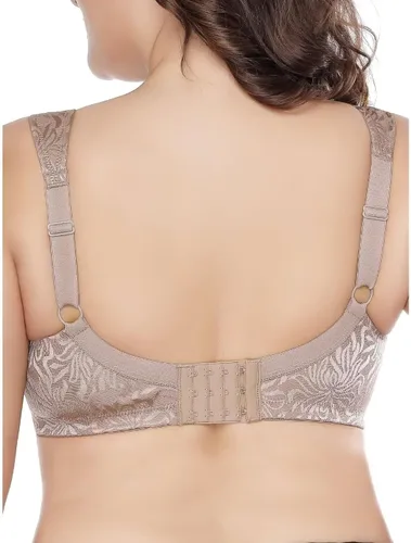 Vista 4 de Deyllo - Brasier para mujer, cobertura completa, talla grande, cómodo, minimizador, sin aros, sin acolchado