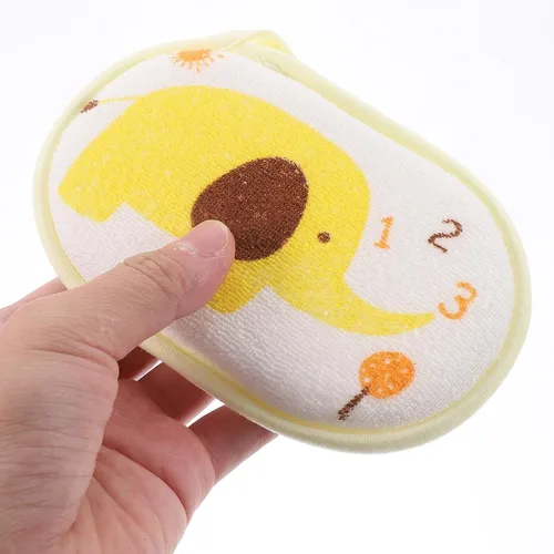 Vista 2 de FOMIYES Esponja de baño para bebé, esponja de baño, esponja de baño, esponja de lufa, esponjas de baño para ducha, toalla de baño, cepillo de espuma