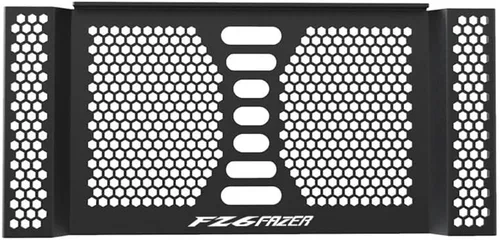 Vista 10 de LAHTI Radiator Grille Guard Cover for Ya&maha FZ6 FZ 6 FAZER FZ-6 2007 2008 2009 2010 Motorcycle Accessories Radiator Grille Guard Protector Grill