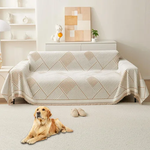 Vista 16 de HAOMAIJIA Funda de sofá antideslizante para sofá de 2 cojines, fundas de sofá seccionales lavables para perros y mascotas, protector de muebles
