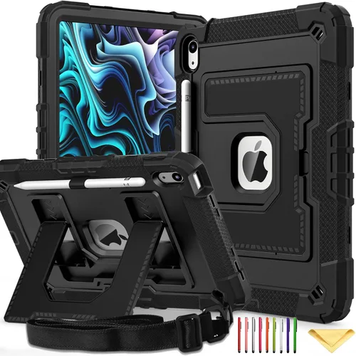 Vista 33 de Funda transparente con soporte para iPad Air 3 (Air 3ª generación) de 10.5 pulgadas 2019 y iPad Pro de 10.5 pulgadas 2017 con soporte