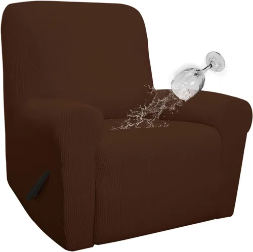 Vista 36 de Easy-Going - Funda 100 % impermeable doble para sofá reclinable, diseño jacquard, en 1 pieza, a prueba de derrames, para niños, mascotas, perros