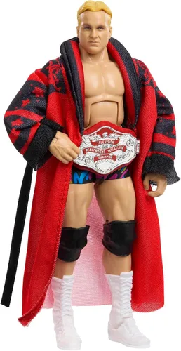 Vista 3 de Mattel WWE "Stunning" Steve Austin Elite Collection Figura de acción con accesorios, articulación y detalles realistas, 6 pulgadas