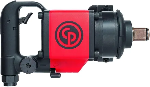 Vista 3 de Chicago Pneumatic CP7773D-6 Llave de impacto neumática (1 pulgada), yunque extendido de 6 pulgadas, herramienta de reparación y montaje industrial