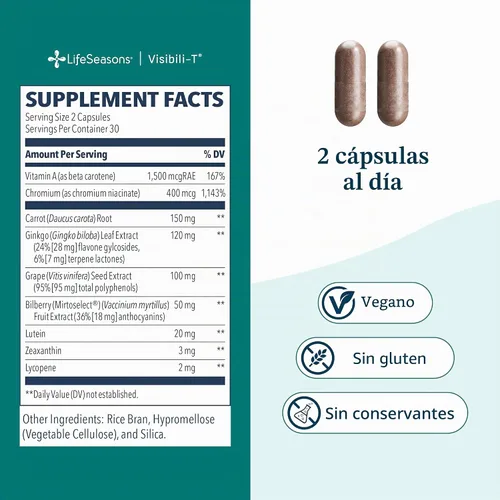 Vista 5 de lifeseasons visibili-t Eye Salud Complejo