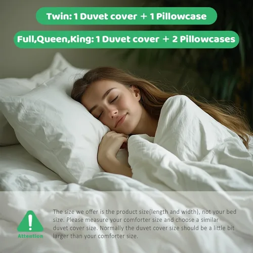 Vista 8 de Erosebridal Juego de ropa de cama con diseño de Feliz Navidad, adorable funda de edredón de muñeco de nieve tamaño individual para niños y niñas