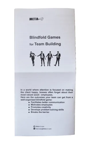 Vista 7 de 100 máscaras de ojos al por mayor con instrucciones de juegos con los ojos vendados, la mejor opción del organizador de actividades grupales