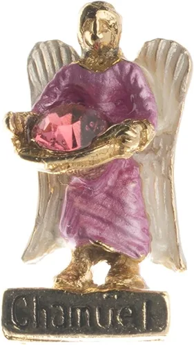 Vista 5 de Juego de figuras de ángel de 1 pulgada (1.0 in) con mini estatua de cristal, protección semanal