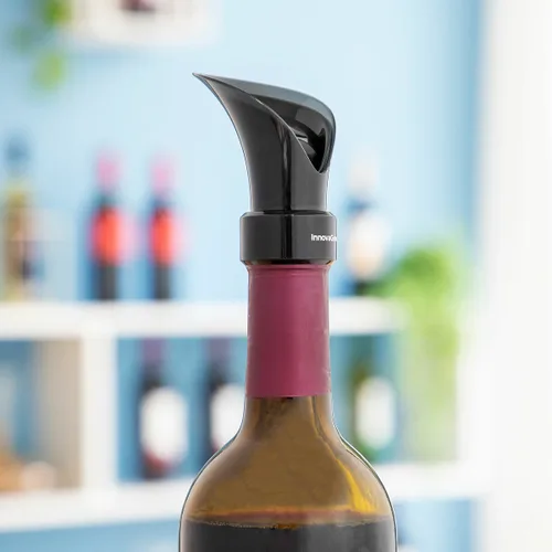 Vista 6 de Tapón Dispensador Aireador de Vino 2 en 1 Wintopp InnovaGoods