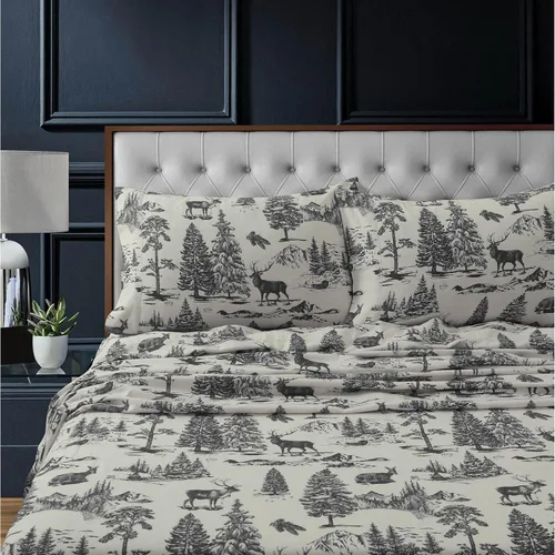 Vista 15 de Tribeca Living Sábanas de franela tamaño individual – Juego de sábanas de franela 100% algodón, 200 GSM, sábanas de franela de bolsillo profundo