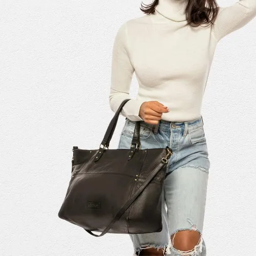 Vista 5 de American Leather Co. - Lolo - Bolso grande - Muy funcional y muy a la moda