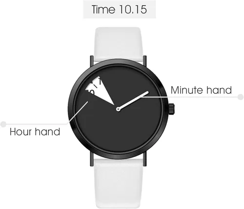 Vista 3 de SHENGKE Women Minimalist Watch Ultra Thin Leather Strap Fashion Creative Waterproof Watch