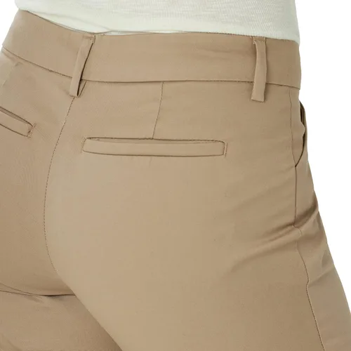 Vista 5 de Lee Pantalón de pierna recta para mujer, sin arrugas, ajuste relajado