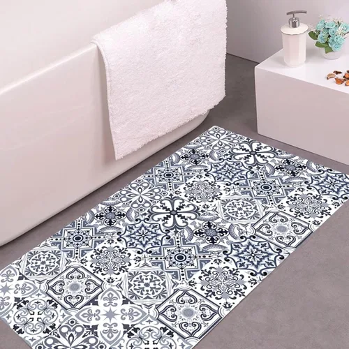 Vista 8 de 10 pegatinas decorativas autoadhesivas para azulejos, impermeables, para dormitorio, baño, escalera, decoración del hogar