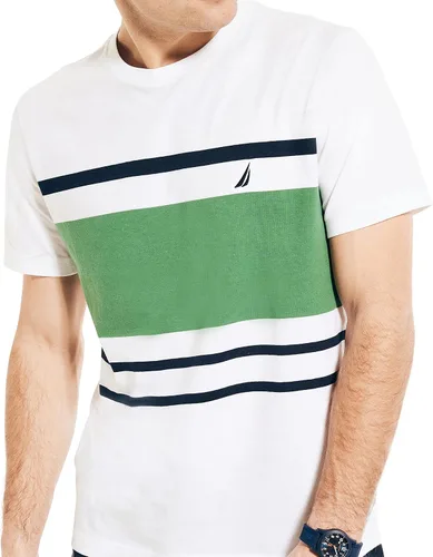 Vista 4 de Nautica Camiseta de cuello redondo con bloques