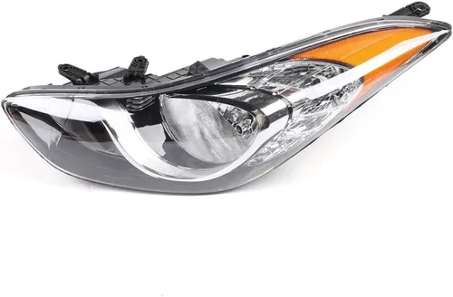Vista 4 de Reemplazo del conjunto de faros halógenos para HyundaiElantra 1.8L 2011 2012 2013 (lado izquierdo del conductor)