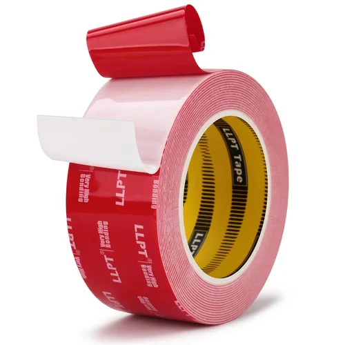 Vista 18 de LLPT Cinta de Montaje de Doble Cara 1/2" x 18 Pies Cinta de Espuma Negra Resistente al Agua de Servicio Pesado para Hogar, Oficina, Decoraciones